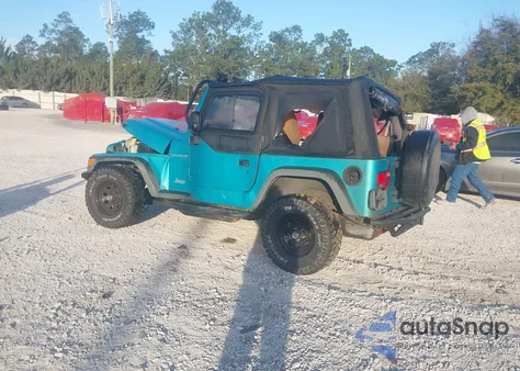 1997 Jeep Wrangler Se из США, поврежденный, VIN 1J4FY29P8VP415042